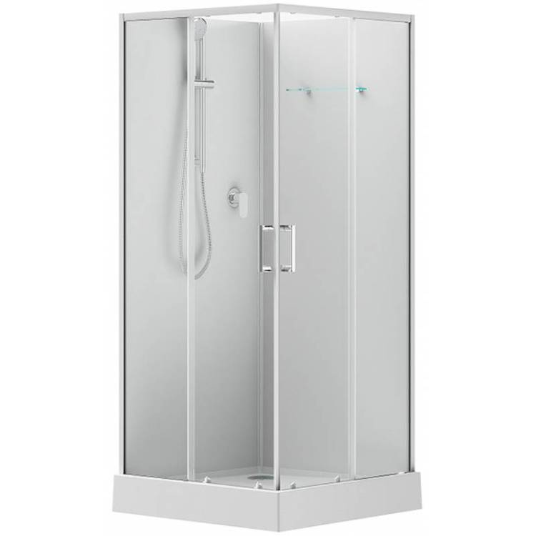 Душевая дверь для кабины Aquanet Passion EVO 267915 стекло прозрачное, 90x187