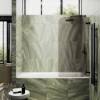 Шторка на ванну MaybahGlass MGV-649-6 40.5x140, поворотная, стекло графит матовый 6 мм, профиль черный фото 3