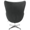 Кресло Bradex Home Egg FR 0642 Chair, графит, искусственная замша фото 5