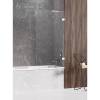 Шторка для ванны NEW TRENDY AVEXA WHITE 80 см EXK-2963 (белый) фото 2