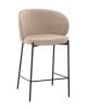 Стул полубарный Stool Group Тисдейл LV-115-S112-01 бежевый, букле