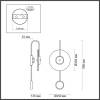 Настенный светильник Odeon Light Midcent Naxos 4312/5WL фото 2