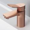 Смеситель для раковины Am.Pm X-Joy F85A02144 розовое золото фото 5