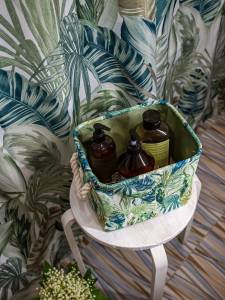 Корзина Bath Plus BANANA LEAF W-SSB0367A-A зеленый