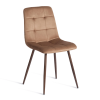 Стул Tetchair Chilly (mod. JSC-220) 24350 коричневый, орех, велюр