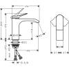 Смеситель для раковины Hansgrohe Vivenis 75022000 хром фото 10