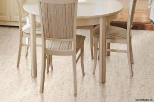Пробковое покрытие Corkstyle Cork Wise Linea White Клеевое 915x305x4