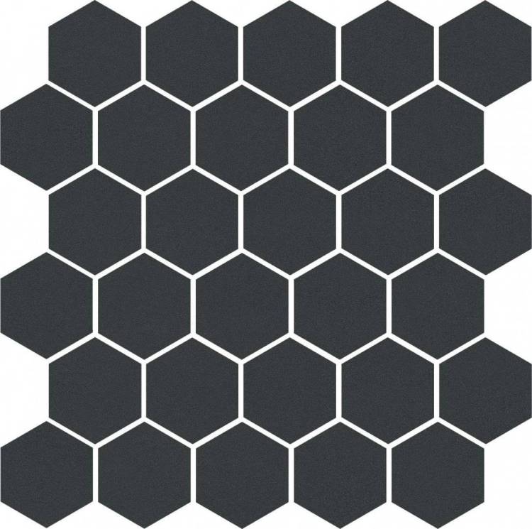 Мозаика Kerama Marazzi Агуста 63001 черный (из 30 частей) 29.7x29.8