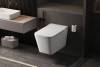 Комплект Abber Rechteck AC1202P-AC0101P унитаз подвесной, сиденье микролифт, белый фото 4