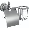 Держатель для туалетной бумаги и освежителя Savol 68а S-L06851A хром