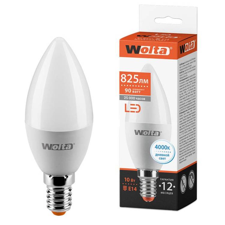Светодиодная лампа Wolta 25SC10E14