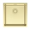 Мойка кухонная Paulmark Lassan 44 Uni LA44-LG Светлое Золото, 44x44
