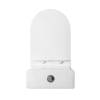 Унитаз-моноблок BelBagno Lounge BB8618CPR-MN/SC безободковый, с сиденьем микролифт, белый фото 6