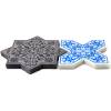 Мозаика Skalini Pantheon PNT (BLACK-BLUE) Черно Голубая 9.2x18.4 фото 2