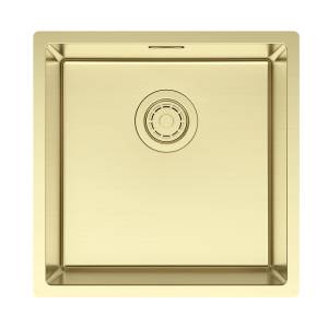 Мойка кухонная Paulmark Lassan 44 Uni LA44-LG Светлое Золото, 44x44