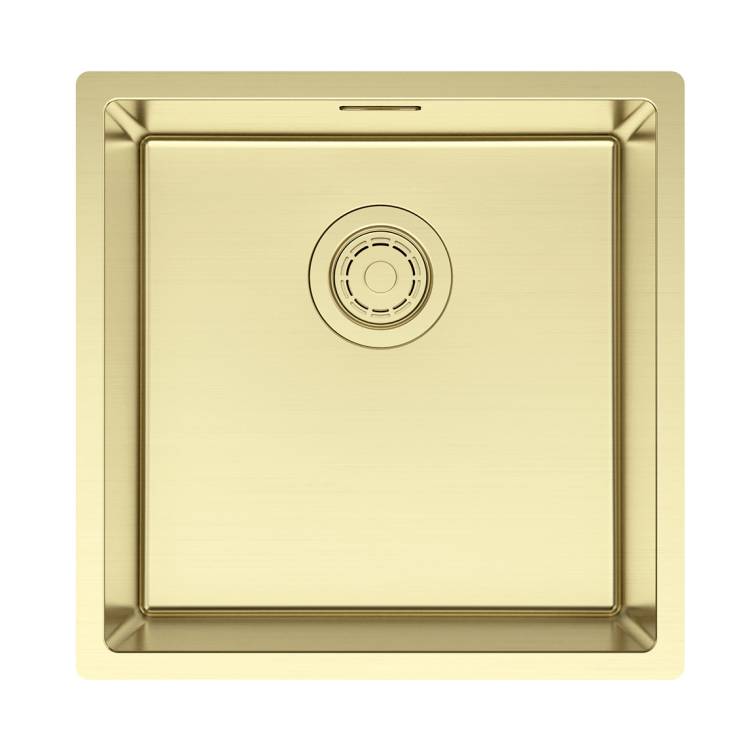 Мойка кухонная Paulmark Lassan 44 Uni LA44-LG Светлое Золото, 44x44