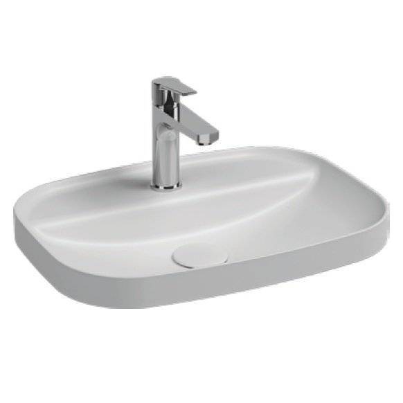 Раковина Isvea Infinity 10NF50055SV-2L 55 см, белая матовая