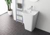 Раковина Isvea Sott'Aqua 10SQ37001SV-2L напольная, белый матовый, 50x42 фото 3