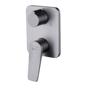 Универсальный смеситель Lemark Bronx LM3728GM графит