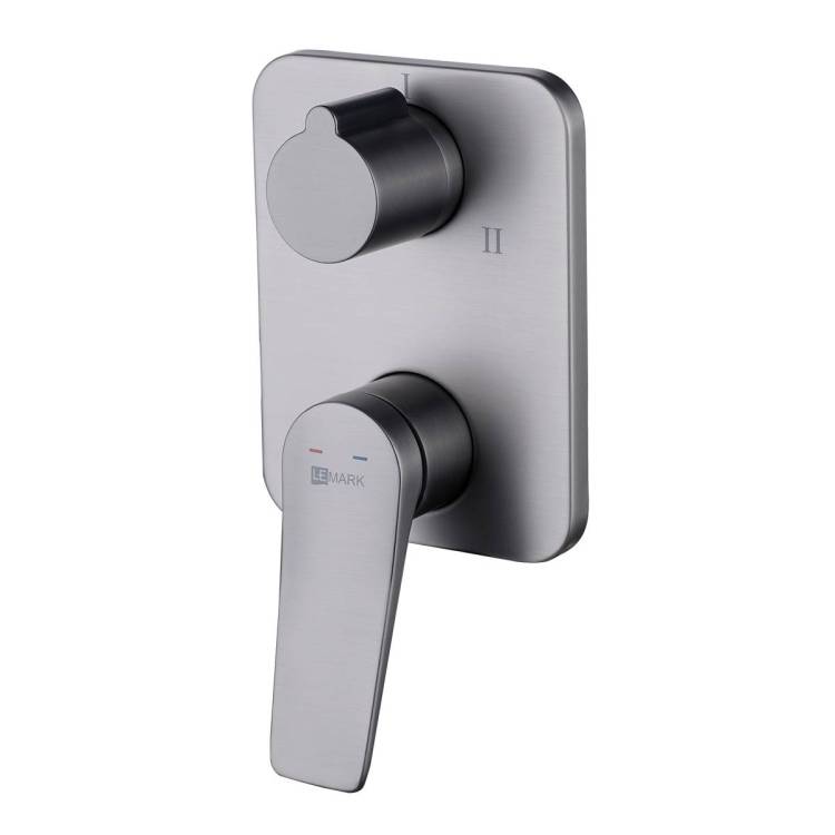 Универсальный смеситель Lemark Bronx LM3728GM графит