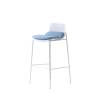 Стул барный Stool Group Louran D-012H-75 white белый с подушкой