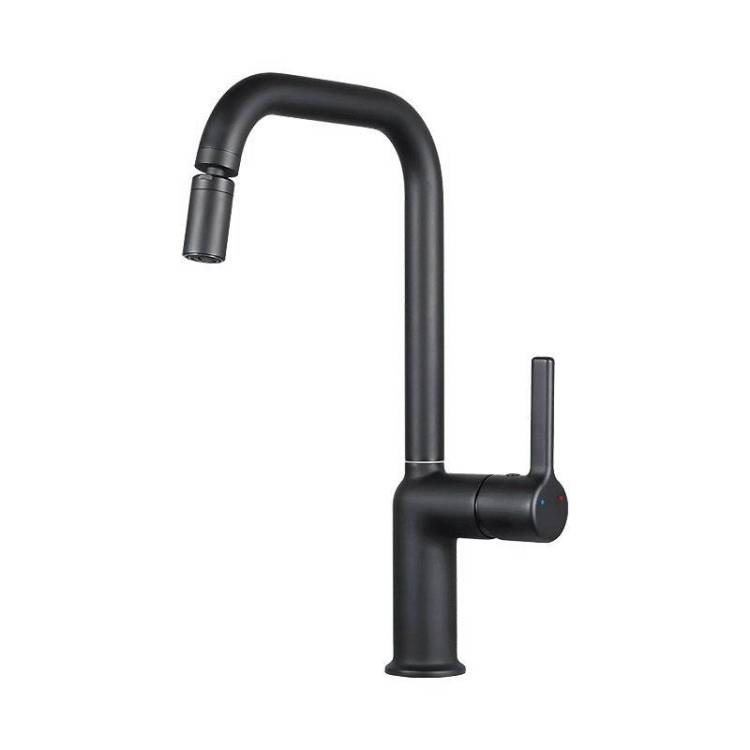 Смеситель для кухни Osgard Havet 56173 черный матовый