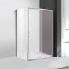Душевой уголок Cezares MOLVENO-AH-11-150/90-P-Cr профиль хром, стекло матовое, 150x90x195