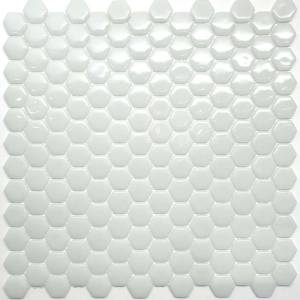 Мозаика Natural Steppa STP-WH001-HEX Hexagon (2.5x2.5) 30x30
