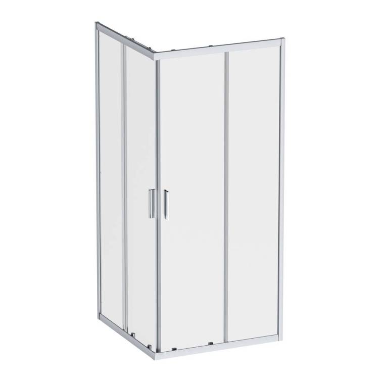 Душевой уголок Am.Pm Gem W90G-403-9090MT профиль хром матовый, стекло прозрачное, 90x90