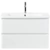 Тумба с раковиной Belbagno Albano-Cer ALBANO-CER-1050-2C-SO-BL 102x44x50 Bianco Lucido подвесная с двумя выкатными ящиками