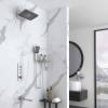 Душевой комплект Vincea Inspire VSFW-433TI4RCH встраиваемый, термостатический, хром фото 2