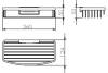 Мыльница Langberger Accessories 72260 "решетка" 2-ая к стене фото 2