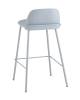 Стул полубарный Stool Group Mist 8063T 65 blue 107 серо-голубой фото 5