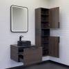 Тумба с раковиной Comforty Портленд-60 00-00013793 дуб шоколадно-коричневый фото 7
