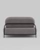 Диван Stool Group Стоун vd-dv-stone-cl-steel светло-серый, велюр рельефный фото 4