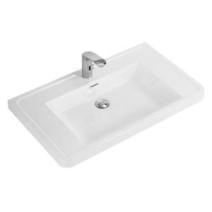 Раковина BelBagno Ancona-N EA-800-LVB белый глянцевый, 80x48