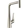 Смеситель для кухни Hansgrohe Metris 14780800 M71 сталь