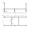 Каркас AM.PM X-Joy W00A-165-070W-R универсальный, серый, 165х70см фото 2