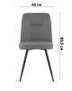 Стул Stool Group Hedd OS-2451-1 Lumos-83 DUAL синий фото 10