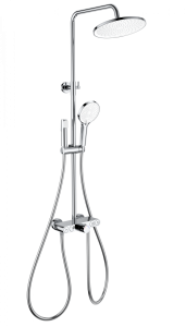 Душевая стойка Wonzon & Woghand WW-B4113-CR с термостатом, хром