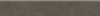 Плинтус Kerama Marazzi Про Чементо DD641820R/6BT коричневый тёмный матовый 60x9.5