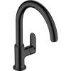 Смеситель для кухни Hansgrohe Vernis Blend 71870670 M35 черный