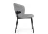 Стул на металлокаркасе Woodville Рикко 674677 серый (81 cloud) / черный фото 3