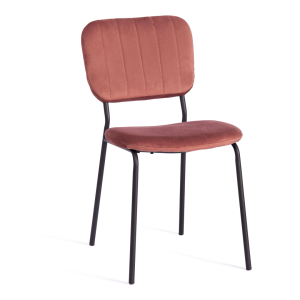 Стул Tetchair Carol (mod. UC06) 20055 coral, черный