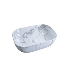 Раковина Gid Geométrico 54469 Mnc333C 45 см, под камень, глянцевая