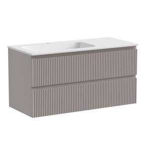 Тумба с раковиной Sancos SNOB R SNR100LSM