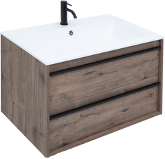 Тумба для комплекта Aquanet Lino 80 дуб веллингтон