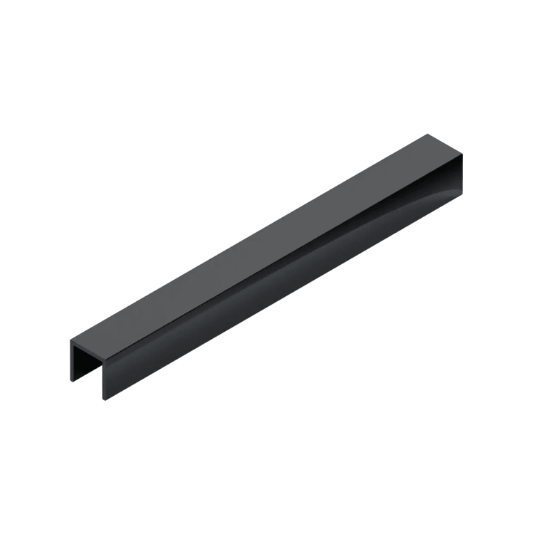 Профиль П-образный Neexy pv85-19 BBL черный блестящий 270x0.6x1