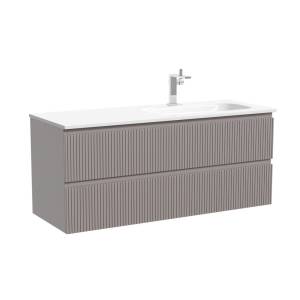 Тумба с раковиной Sancos Snob R правая, Doha Soft, 120x52