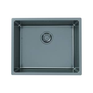 Кухонная мойка Alveus Kombino Monarch 50 1122673 Antracite Sat-90 с донным клапаном, 54.2x44.2